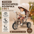 Детски трицикл Race Premium 3 во 1 YLT-190 - Beige