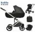 Количка Kidilo N1 3 во 1 - BLACK